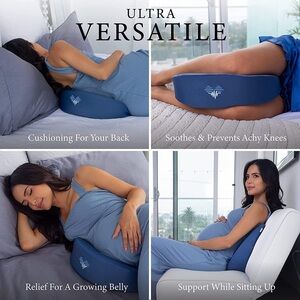 Pharmedoc Cooling Body Wedge Versatile Pregnancy Pillow
Machine washable